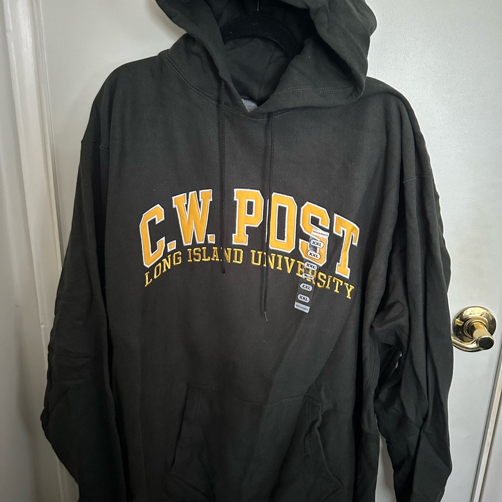 Steve & Barry's Green CW Post Collegiate Hoodie Sweatshirt. Size XXL